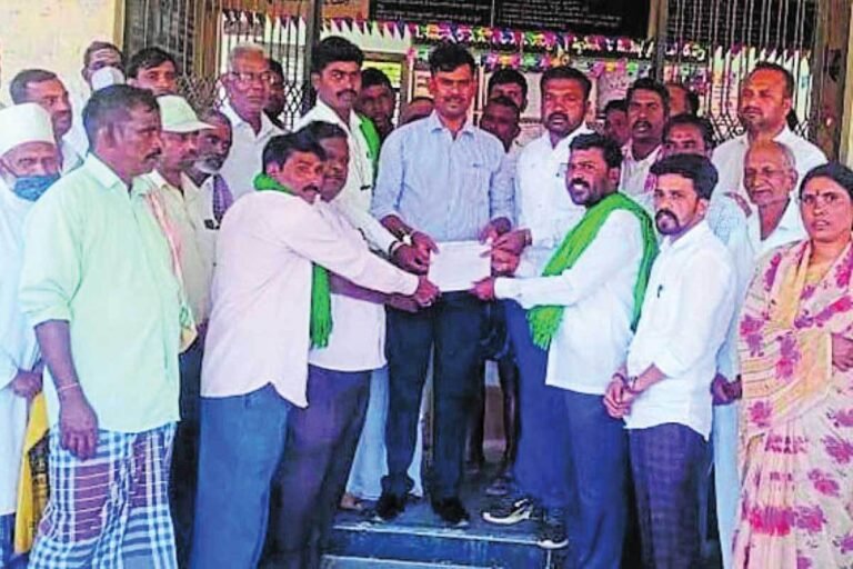 Haveri Farmers Protest Property Tax