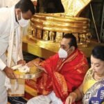 Sri Lanka Prime Minister Mahinda Rajapaksa Tirupati Tirumala Andhra Pradesh Visit