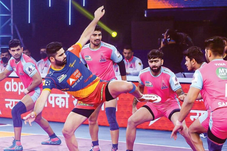 U.P. Yoddha vs Jaipur Pink Panthers Pro Kabaddi League 2021