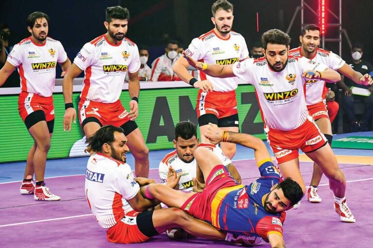 UP Yoddha vs Gujarat Giants Pro Kabaddi League 2021