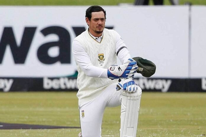 South Africa Wicket Keeper Batsaman Quinton de Kock Test Cricket Retirement