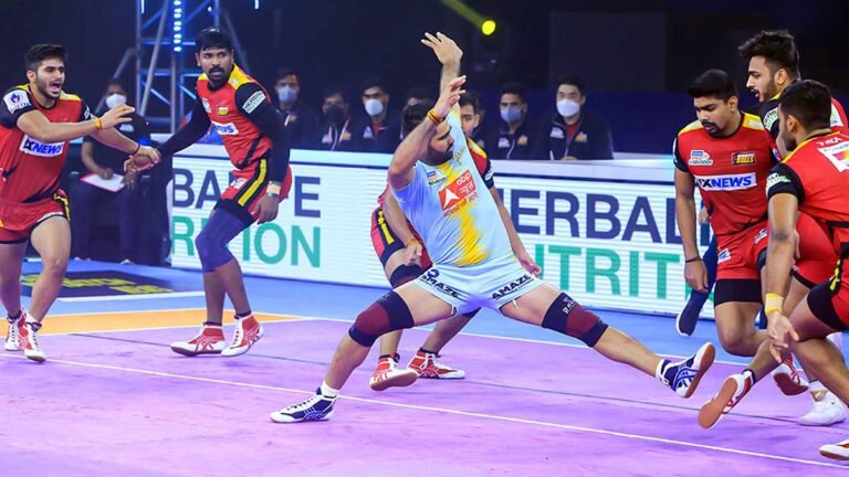 Bengaluru Bulls Vs UP Yoddha Pro Kabaddi League 2021