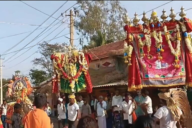 Ramanagara Dalimba Basavanna Devara Jathre Agni Kundotsava