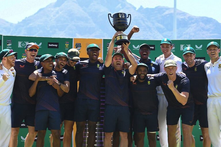 India South Africa Test Cricket Series Cape Town