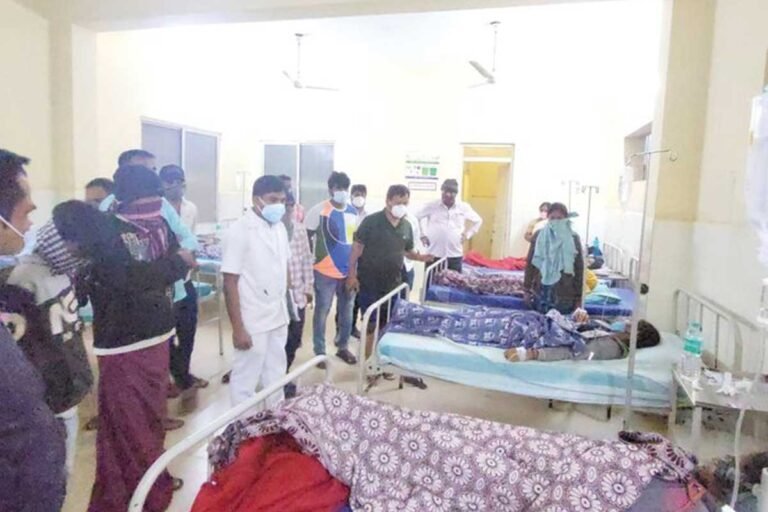 Davanagere Honnali Indira Gandhi Residential School Children Food Poisoning