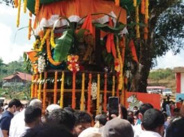 Kodagu Somwarpet Shanthalli Sri Kumar Lingeshwara Temple Maha Rathotsava