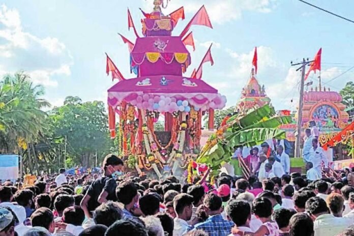 Kaduru Chikkamagaluru Hemagiri Mallikarjuna Swamy Rathotsava