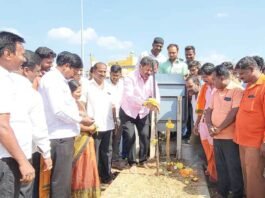 Honnali M P Renukacharya Construction Works Groundbreaking