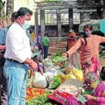 Challakere Chitradurga Covid-19 Rules Inspection by Tehsildar