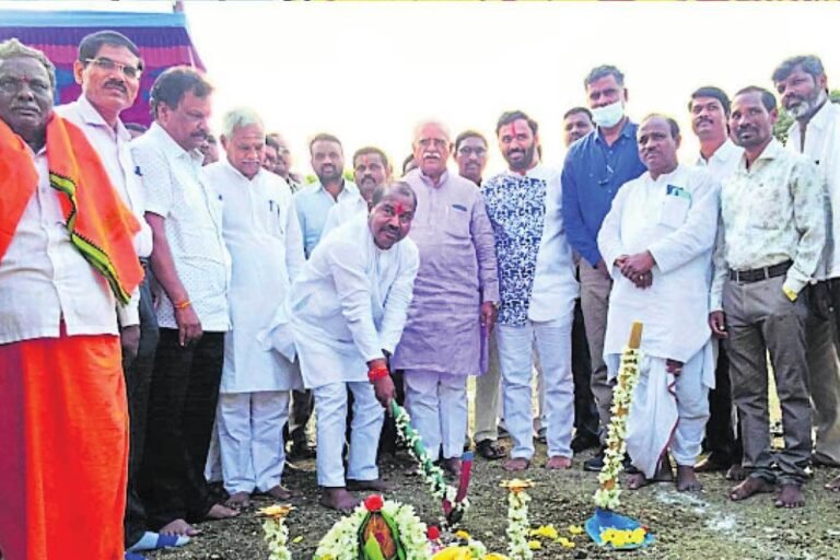 Sindagi Vijayapura Girls Hostel Construction Groundbreaking