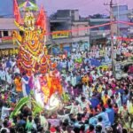 Sirwar Bayalu Anjaneya Swamy Temple Ellamavasye Jathre Rathotsava