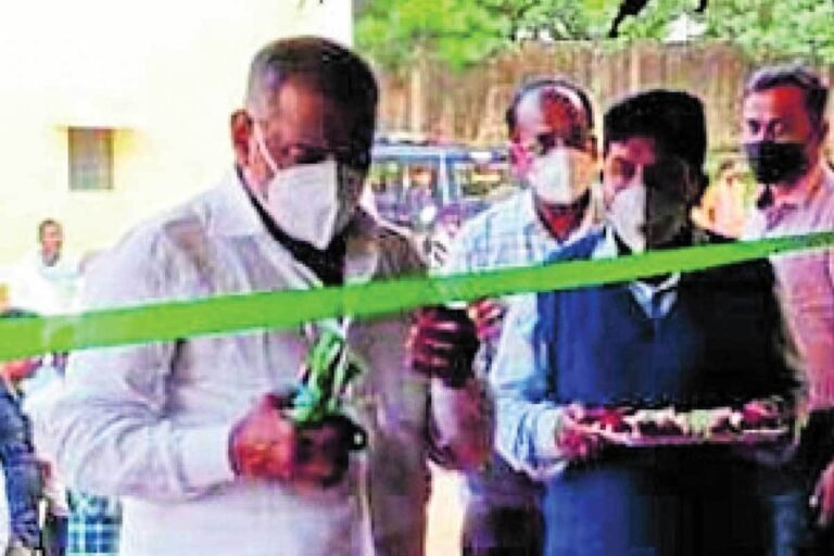 Tumakuru Tumkur Ragi MSP Buying Centre Inauguration by J. C. Madhu Swamy