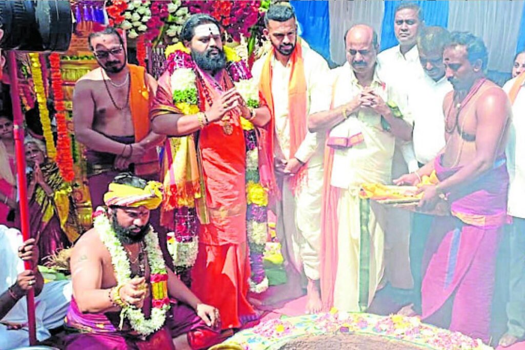 Doddaballapura Mariyamma temple Anand Guruji Chandi Pooja Homam