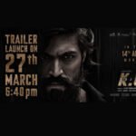 Rocking Star Yash Kannada Movie KGF-2 Trailer Release Prashanth Neel Vijay Kirgandur Hombale Films