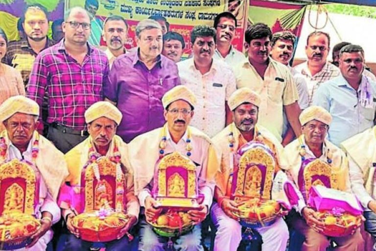 Ramanagara Retired KMF Felicitation