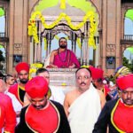 Mysore Palace Sringeri Vidhushekhara Swamiji