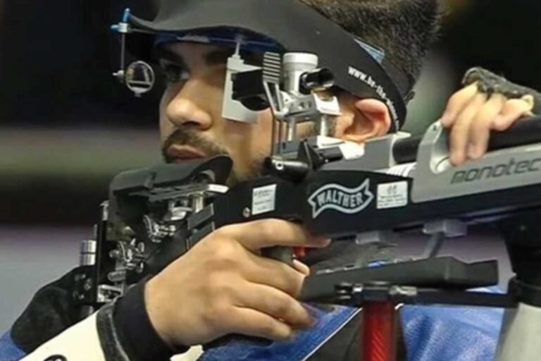 Arjun Babuta Gold Medal India Shooting World Cup