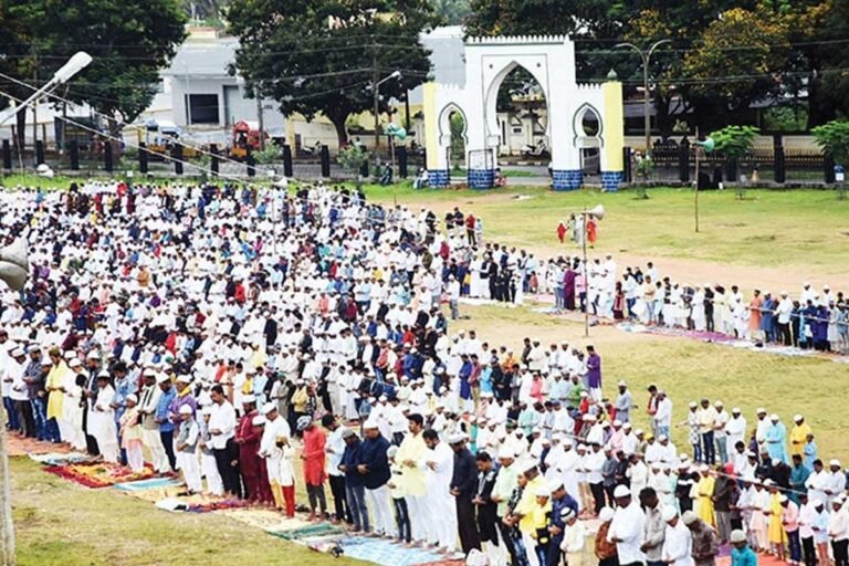 Bakrid Celebration in Mysuru Mysore Tanveer Sait