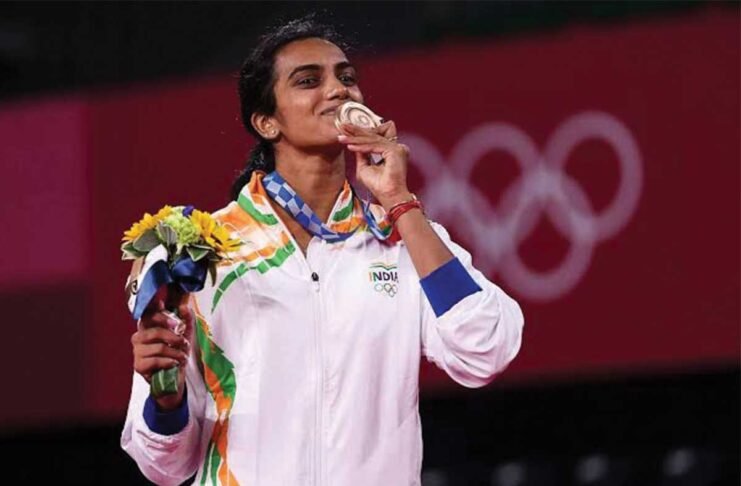 PV Sindhu Wins Singapore Open Badminton