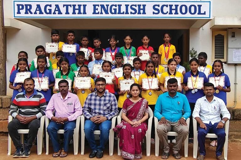 Devanahalli Vijayapura Pragathi English School Sports Championship