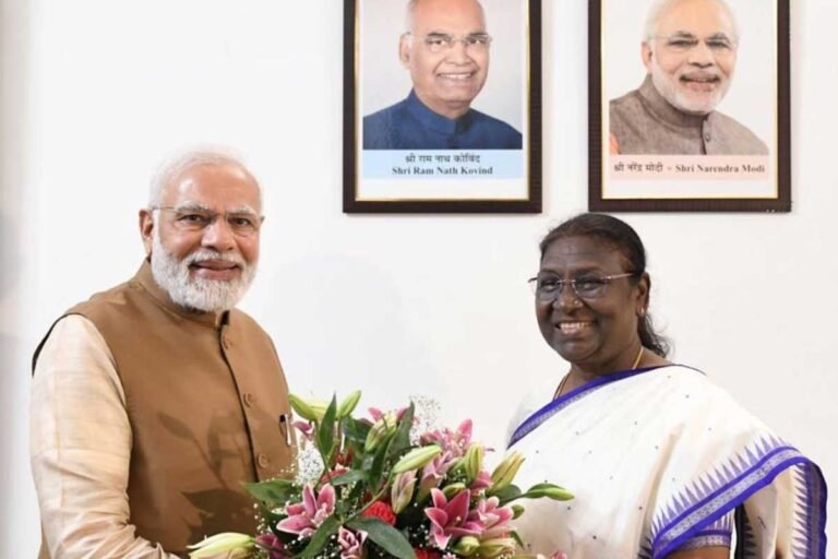 President of India Draupadi Murmu Narendra modi bjp NDA