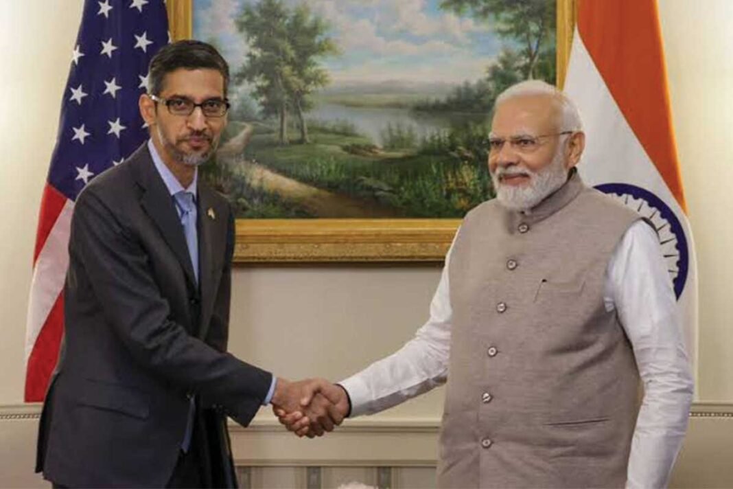 Google India Investment $10 Billion Sundar Pichai