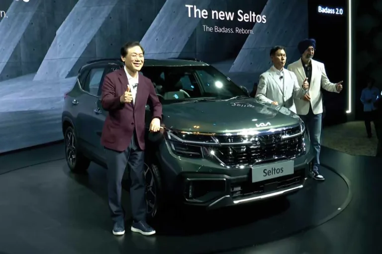 Kia Seltos facelift India Launch