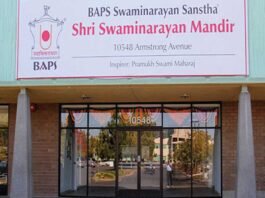 California BAPS Shri Swaminarayan Mandir Vandalised