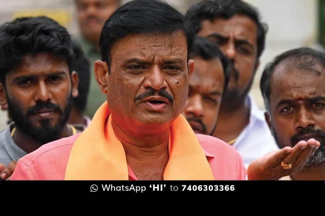 Police Arrest BJP MLA Munirathna Naidu over Rape Allegation