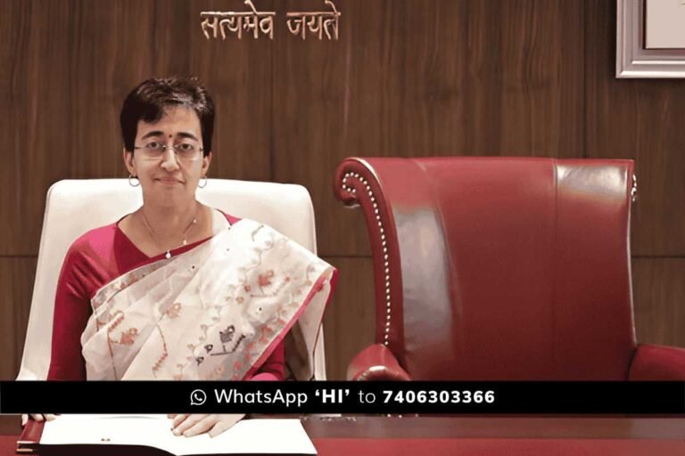 Atishi takes charge as CM, leaves empty chair for Kejriwal