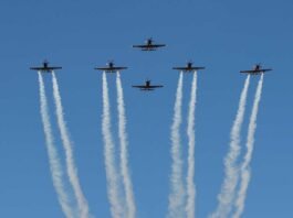 IAF Air Show at Tamil Nadu Chennai Marina Beach