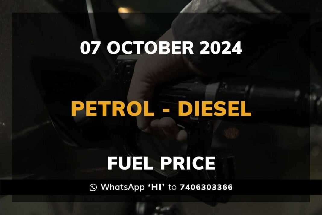 Petrol Diesel Price Karnataka-05 October 2024