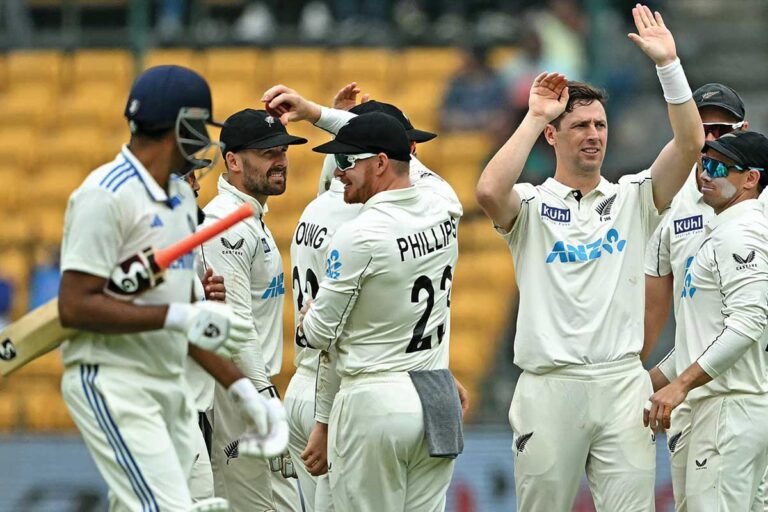 IND vs NZ India New Zealand Cricket Match at Bengaluru