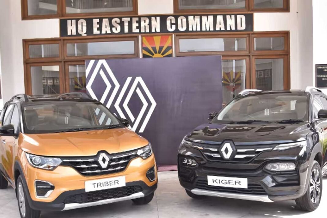 Renault Cars Handed Over to Indian Army