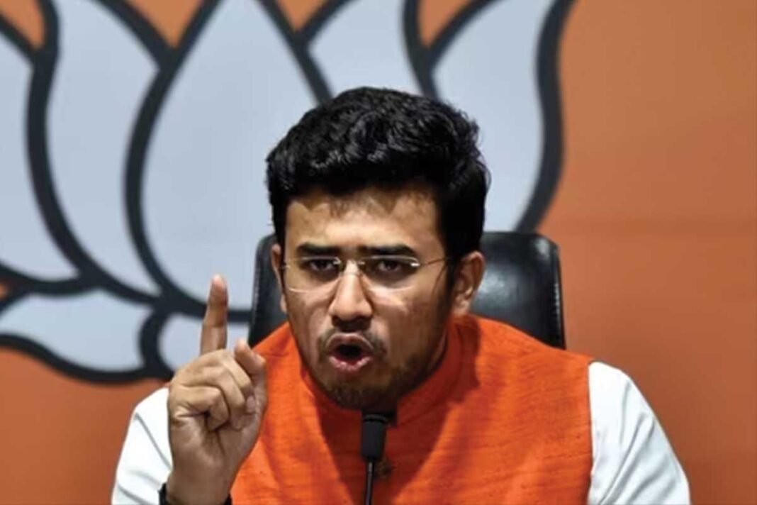 MP Tejasvi Surya Condemns Farmers land to Waqf board