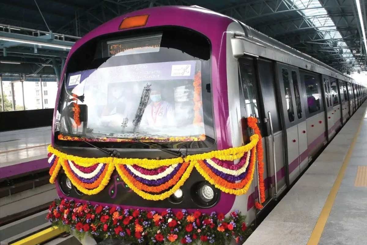 Bengaluru Namma Metro Revenue Increases due to Rain