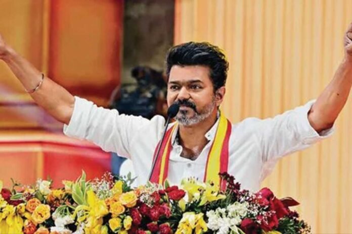 28Oct24Nb Tamilaga Vettri Kazhagam Talapathy Vijay Political Rally