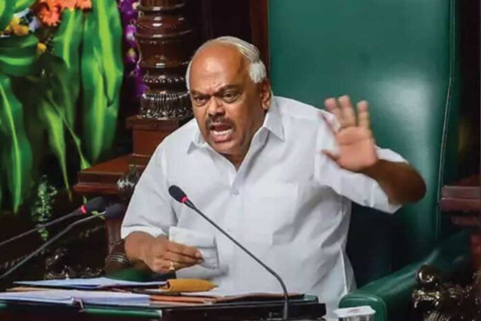 29Oct24Bc Karnataka former speaker ramesh kumar Forest Land encroachment Allegation