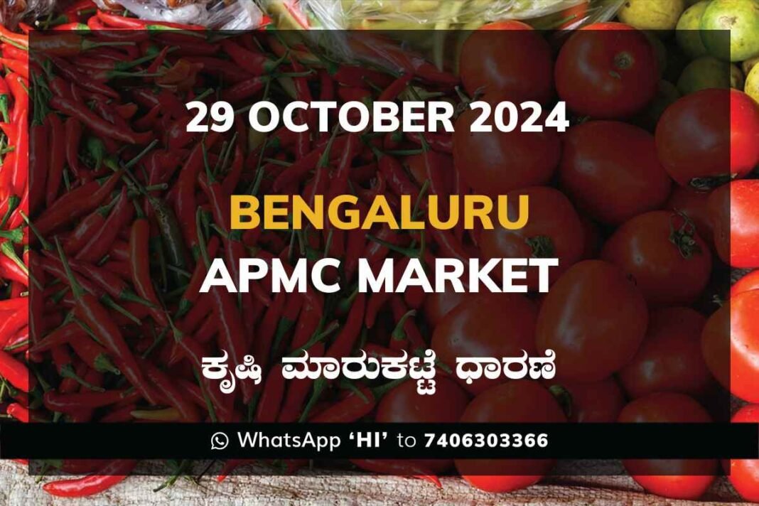 Bengaluru APMC Agriculture Market Daily Price Report ಬೆಂಗಳೂರು ಕೃಷಿ ಮಾರುಕಟ್ಟೆ ಧಾರಣೆ