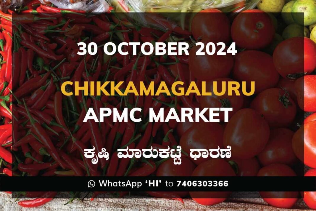 Chikkamagaluru APMC Agriculture Market ಚಿಕ್ಕಮಗಳೂರು ಕೃಷಿ ಮಾರುಕಟ್ಟೆ ಧಾರಣೆ