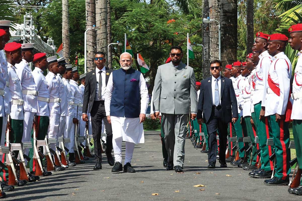 Prime Minister Narendra Modi Guyana Visit