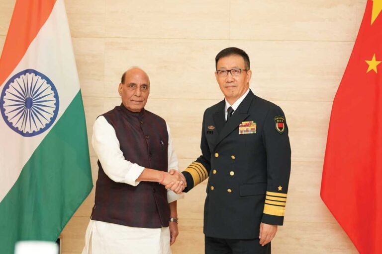 Rajnath Singh India china Border Meeting