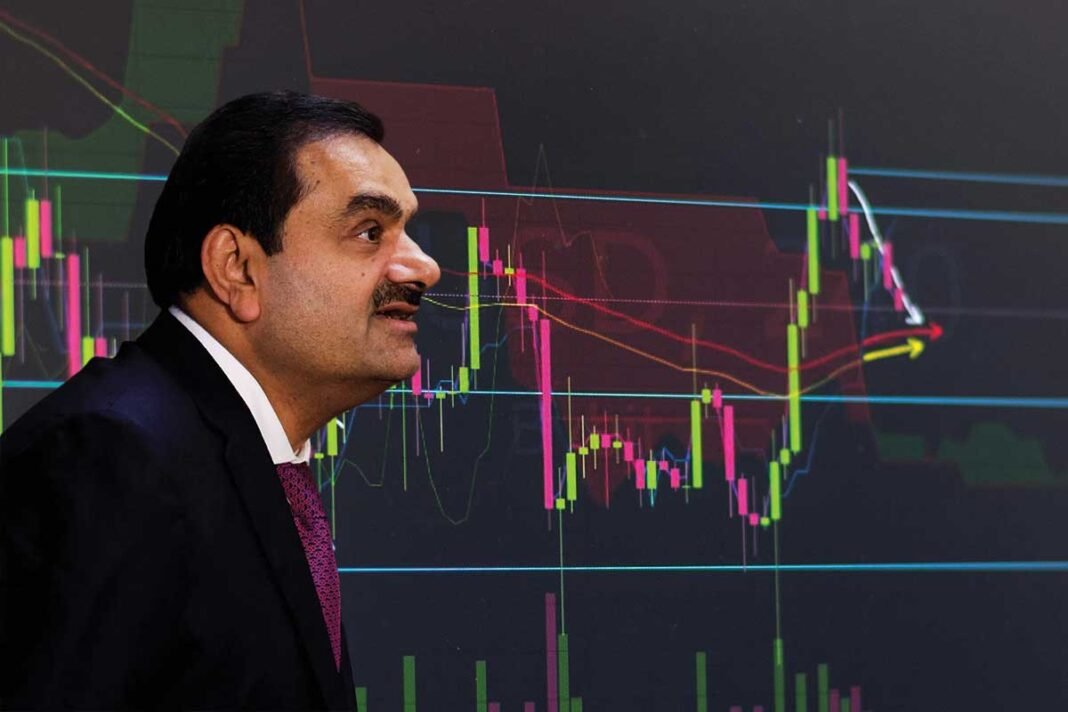 Gautam Adani Group Stocks Down