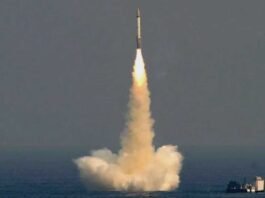 India K4 Ballistic Missile Test