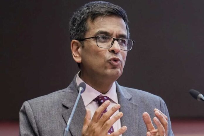 DY Chandrachud CJI DY Chandrachud