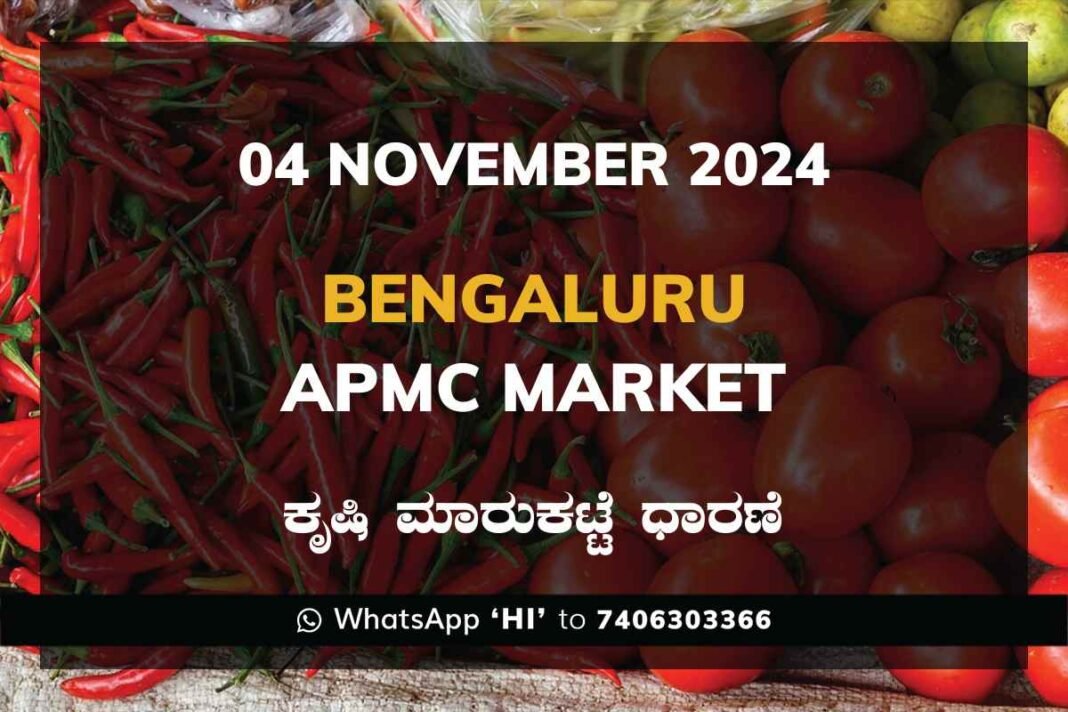 Bengaluru APMC Agriculture Market Daily Price Report ಬೆಂಗಳೂರು ಕೃಷಿ ಮಾರುಕಟ್ಟೆ ಧಾರಣೆ