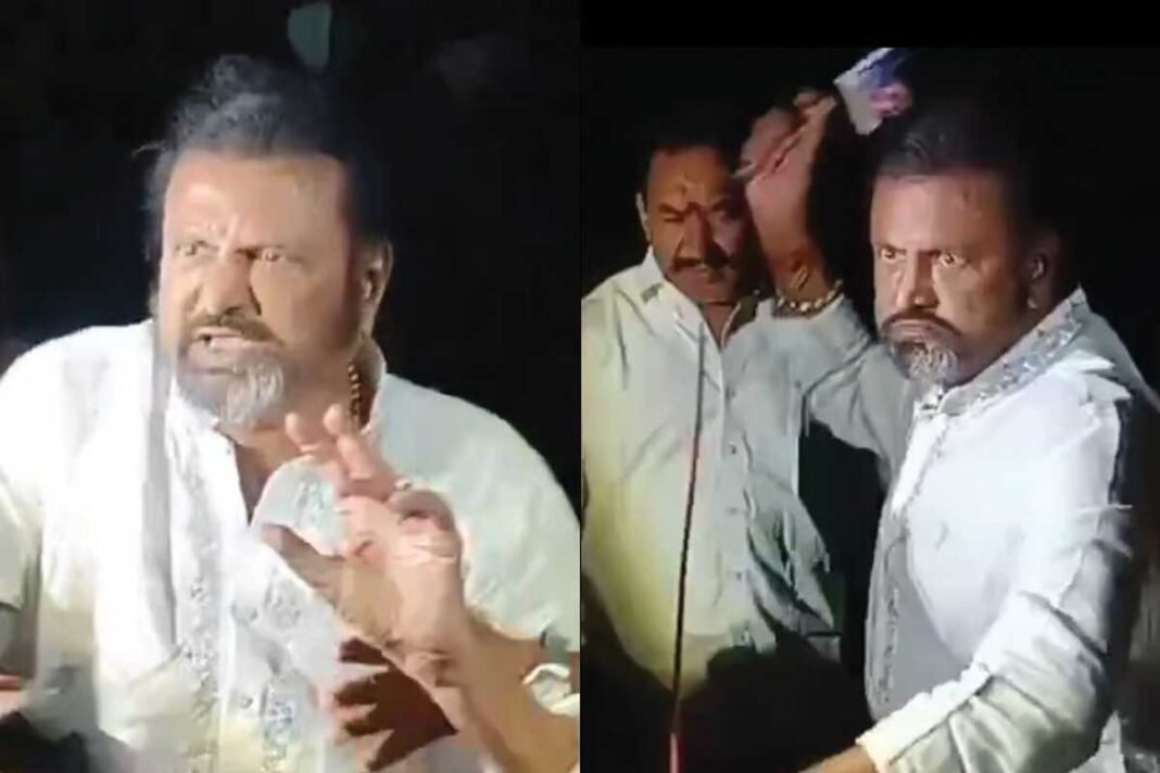 Actor Mohan Babu