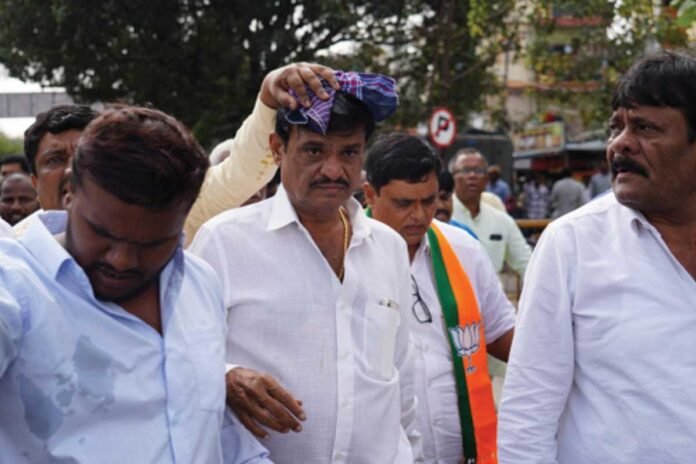 BJP MLA Munirathna BJP MLA Munirathna