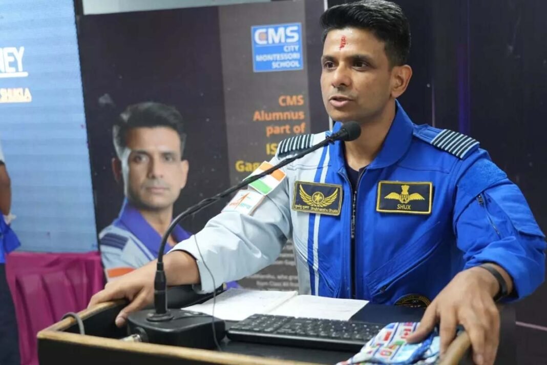 Indian Air Force pilot Shubhaanshu Shukla