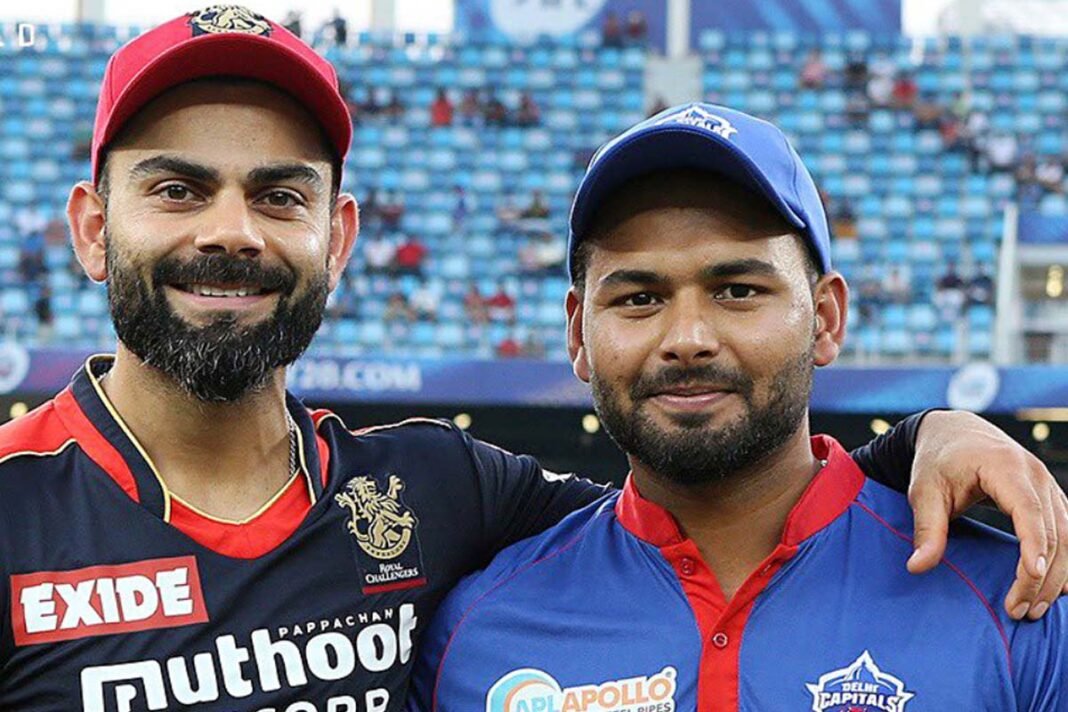 Virat Kohli and Rishabh Pant